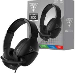 Ausinės Turtle Beach Recon 200 Gen 2, juoda (Ekspozicinė prekė)