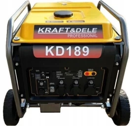 Benzininis elektros generatorius Kraft&amp;Dele 8500W 230V KD189