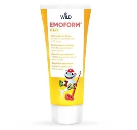 Dantų pasta DR. WILD Emoform Kids vaikams iki 5m, aviečių skonio 75 ml