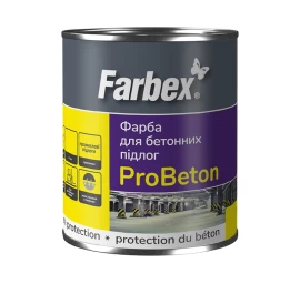 Dažai betono grindims FARBEX Probeton, 2,8kg pilka sp.