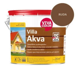 Dažai medienai VIVACOLOR Villa Akva 540X, 2,7l ruda sp.