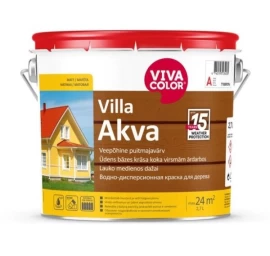 Dažai medienai VIVACOLOR Villa Akva C bazė, 2,7l