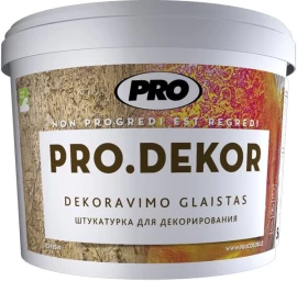 Dekoravimo glaistas PRO Dekor Vid, 15kg