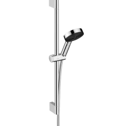 Dušo komplektas Hansgrohe Pulsify Select S 105 3jet Relaxation, chromo / juoda, 24160000