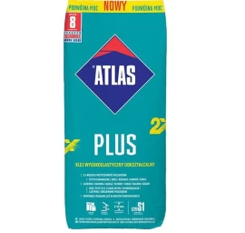 Elastingi plytelių klijai ATLAS Plus 2X, 25kg