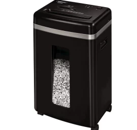 Fellowes Powershred 450M paper shredder Micro-cut shredding Black