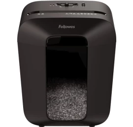 Fellowes Powershred LX41 paper shredder Particle-cut shredding Black