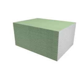 Gipso kartono plokštė KNAUF Green Mini, 900x1300x12,5mm atspari drėgmei