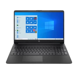 HP 15S INTEL CORE AMD 3020E 1.2GHZ, 4GB DDR4, 128GB SSD, 15.6, Juoda (Ekspozicinė prekė)