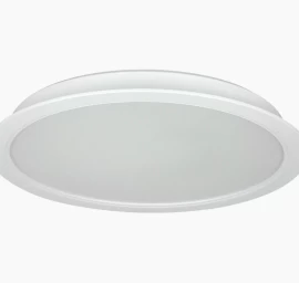 Įmontuojamas LED šviestuvas, 230Vac, 24W, 2350lm, šiltai balta 3000K, apvalus, MOLLY, LED line LITE