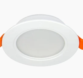 Įmontuojamas LED šviestuvas, 230Vac, 5W, 450lm, šiltai balta 3000K, apvalus, MOLLY, LED line LITE