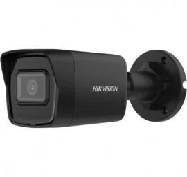 IP kamera BULLET, 4MP, F2.8mm(100°), IR iki 30m, IP67, PoE, juoda, Hikvision