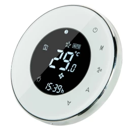 Išmanus, sieninis termostatas grindų termo pavaroms, Wi-Fi, TUYA / Smart Life