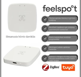 Išmanusis būvio daviklis Feelspot FS-HP01Z Zigbee, Tuya