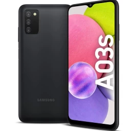 Išmanusis telefonas Samsung Galaxy A03s, 32GB, Dual SIM, Juoda (Be pakrovėjo) (Ekspozicinė prekė)