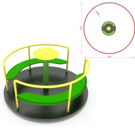 Karuselė modelis KM-0003QS