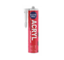 Kiilto Pro Acryl Hermetikas M1, Dažomas, Vidaus/Lauko - 0.310 L