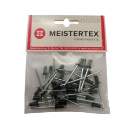 Kniedės MEISTERTEX RAL6020, 4x8 30vnt