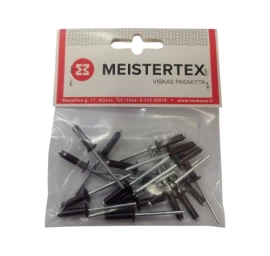 Kniedės MEISTERTEX RAL8017, 4x14 20vnt