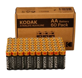 Kodak XTRALIFE alkaline AA battery (60 pack)