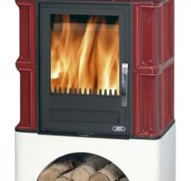 Krosnelė ABX BAVARIA K BORDO 6, su keramikos apdaila, 7kW