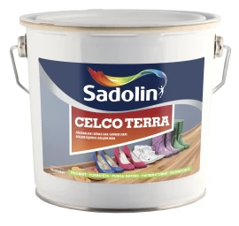 Lakas SADOLIN Celco Terra, 10l pusiaus matinis