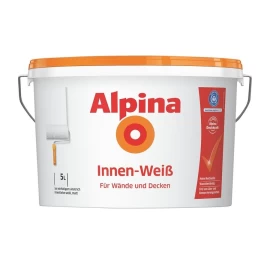 Lateksiniai dažai CAPAROL Alpina Innenweiss, 5l balti