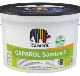 Lateksiniai dažai CAPAROL Samtex 3, 10l balta sp.