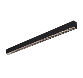 LED linijinis šviestuvas RAGGIO, 230Vac, 40W, 120cm, 5000lm, 4000K, IP20, juodas, sujungiamas, ORO