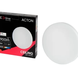 LED šviestuvas, paviršinis, ACTON 18W 1900lm 3000K IP54 apvalus