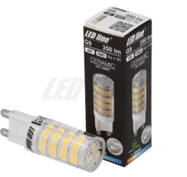 Lemputė LED G9 220-240V 4W 350lm neutraliai balta 4000K, LED line