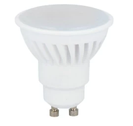 Lemputė LED GU10 230V 10W 1400lm, 140lm/W, 120° šiltai balta, keramikinė, LED line PRIME