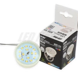 Lemputė LED MR16 230V 5W 400lm šiltai balta, 2700K, LED line