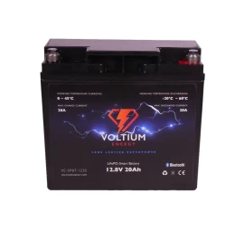 Ličio akumuliatorius LiFePO4 12.8V 20Ah M6 VOLTIUM ENERGY