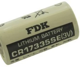 Ličio baterija 2/3A CR17335SE 17x33.5mm 3V 1800mAh FDK/Sanyo