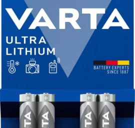 Ličio baterija FR03 (AAA) 1.5V VARTA (4vnt pakuotėje)