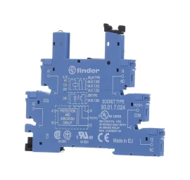 Lizdas Finder relėms 34.51, ant DIN bėgelio, Finder, RoHS