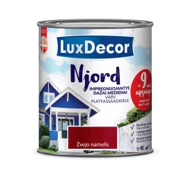 Medienos dažai LUXDECOR Njord, 0,75l žvejo namelis