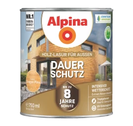 Medienos impregnantas ALPINA Dauer Schutz, 0,75l oregono pušies sp.