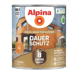 Medienos impregnantas ALPINA Dauer Schutz, 0,75l tiko sp.