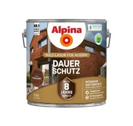 Medienos impregnantas ALPINA Dauer Schutz, 4l palisanderio sp.