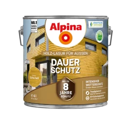 Medienos impregnantas ALPINA Dauer Schutz, 4l šviesaus ąžuolo sp.