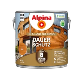 Medienos impregnantas ALPINA Dauer Schutz, 4l tiko sp.