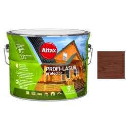 Medienos impregnantas ALTAX Profi Lasur, 2,5l ruda sp.