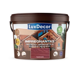 Medienos impregnantas LUXDECOR, 10l raudonmedžio sp.