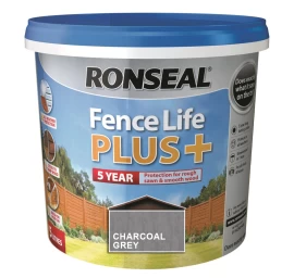 Medienos impregnantas RONSEAL Fence Life Plus, 5l Charcoal grey