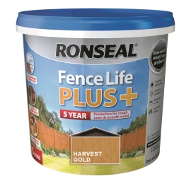 Medienos impregnantas RONSEAL Fence Life Plus, 5l Harvest gold