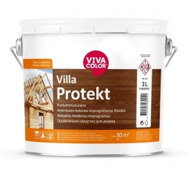 Medienos impregnantas VIVACOLOR Villa Protekt, 3l bespalvis