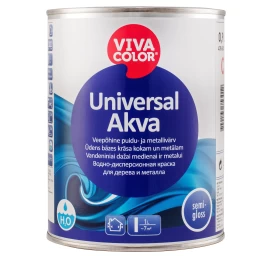 MEDŽIO IR METALO DAŽAI VIVACOLOR UNIVERSAL AKVA (A BAZĖ) 0,9L