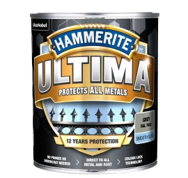 Metalo dažai HAMMERITE Ultima Matt, 700ml antracito sp.